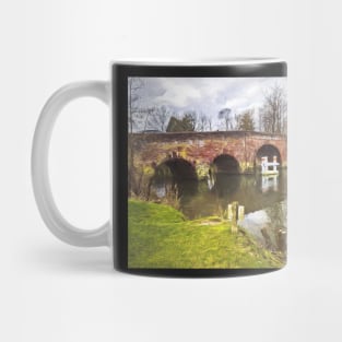 Sonning Bridge An Impressionist View Mug